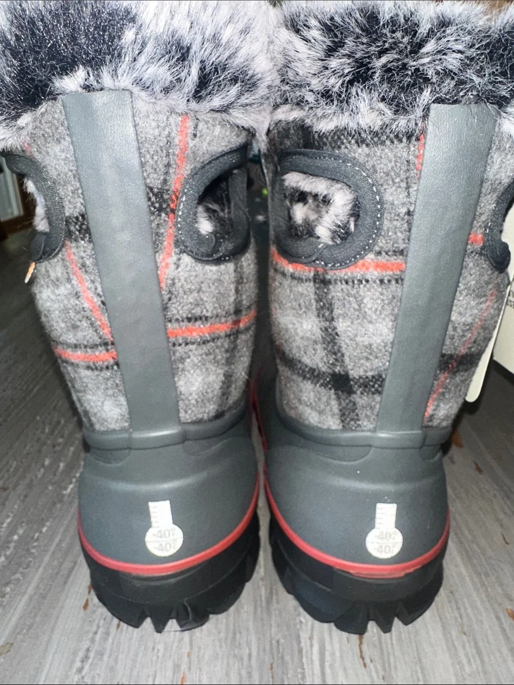 Bogs Arcada II Kids Gray Winter Boots